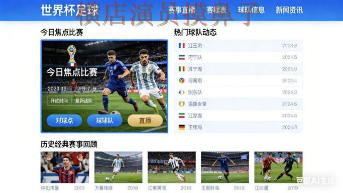 新手必看：世界杯竞猜平台访问方式+直播详解 + World Cup 2026